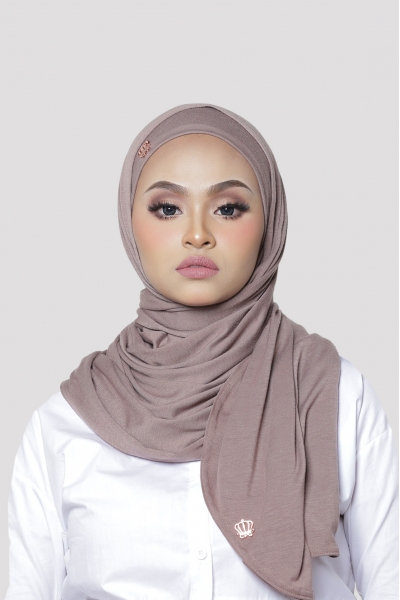 SELENA TRAVELLING SHAWL - COCO BROWN